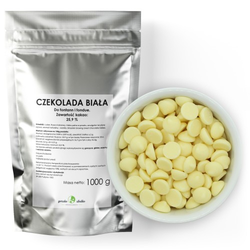 Czekolada biała małe kaletki 